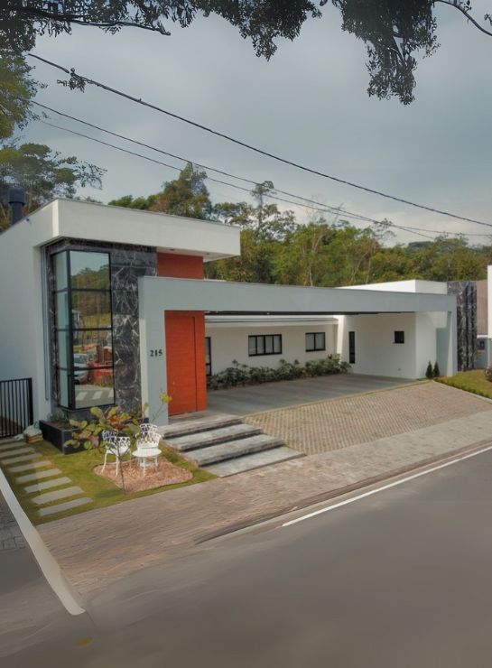 Projeto M&N — casa com pé-direito duplo